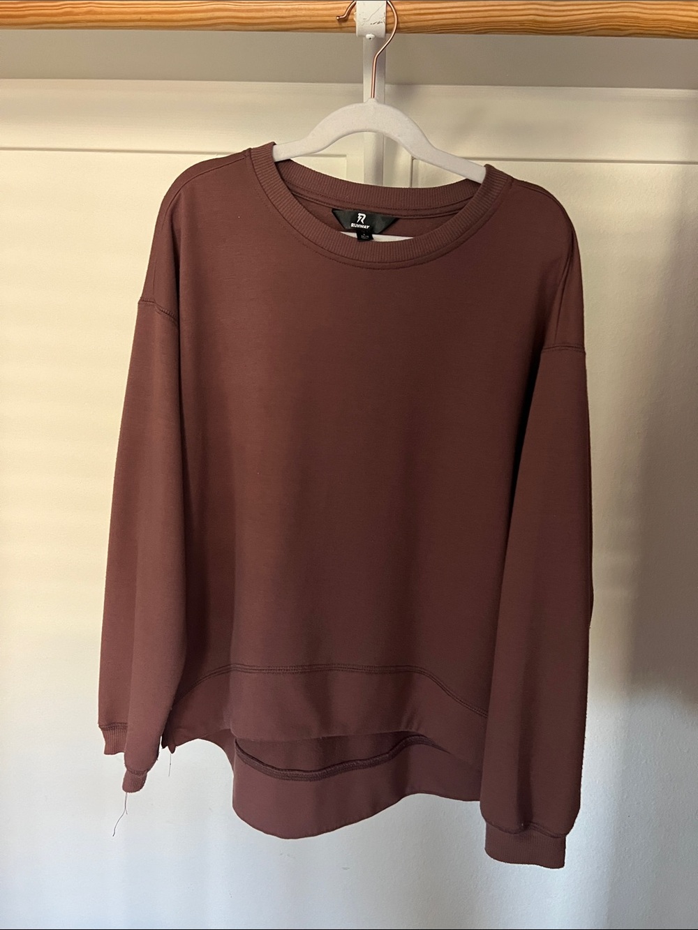 Runway Brown Crewneck Sweatshirt